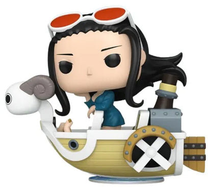 Funko Pop! Anime: One Piece - Nico Robin with Mini Merry II #132