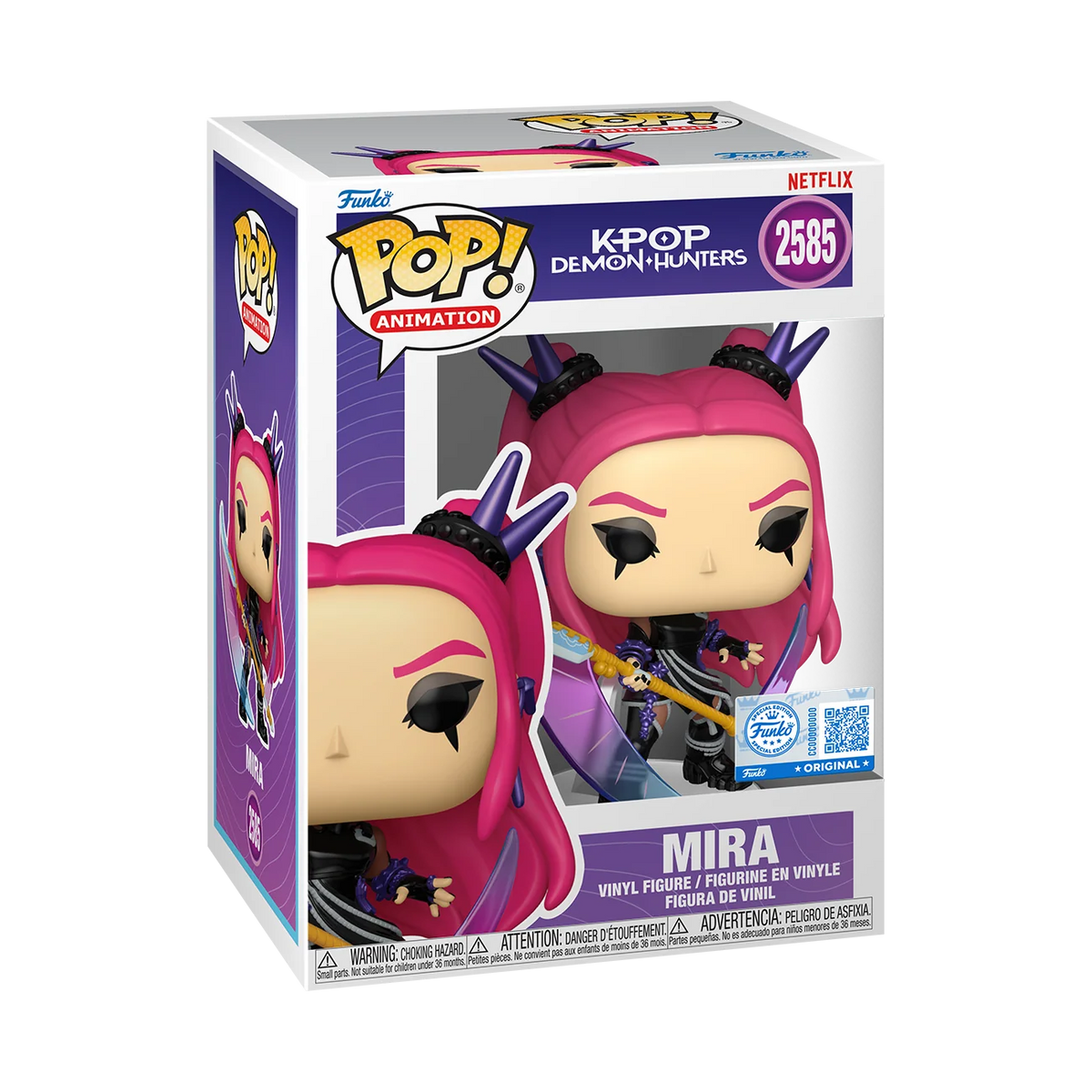 Funko Pop! Movies: K-Pop Demon Hunters (HUNTR/X) - Mira #2585 / Rumi #2586 / Zoey #2587 *PREORDER*