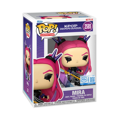 Funko Pop! Movies: K-Pop Demon Hunters (HUNTR/X) - Mira #2585 / Rumi #2586 / Zoey #2587 *PREORDER*