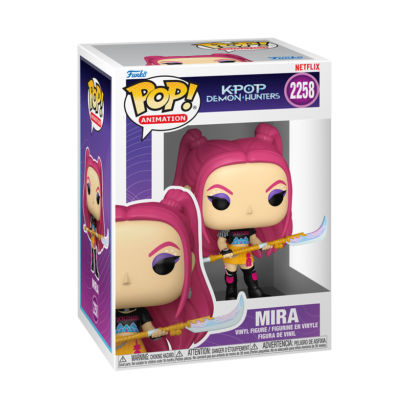 Funko Pop! Movies: Kpop Demon Hunters - Zoey / Rumi / Mira / Jinu / Derpy with Sussie