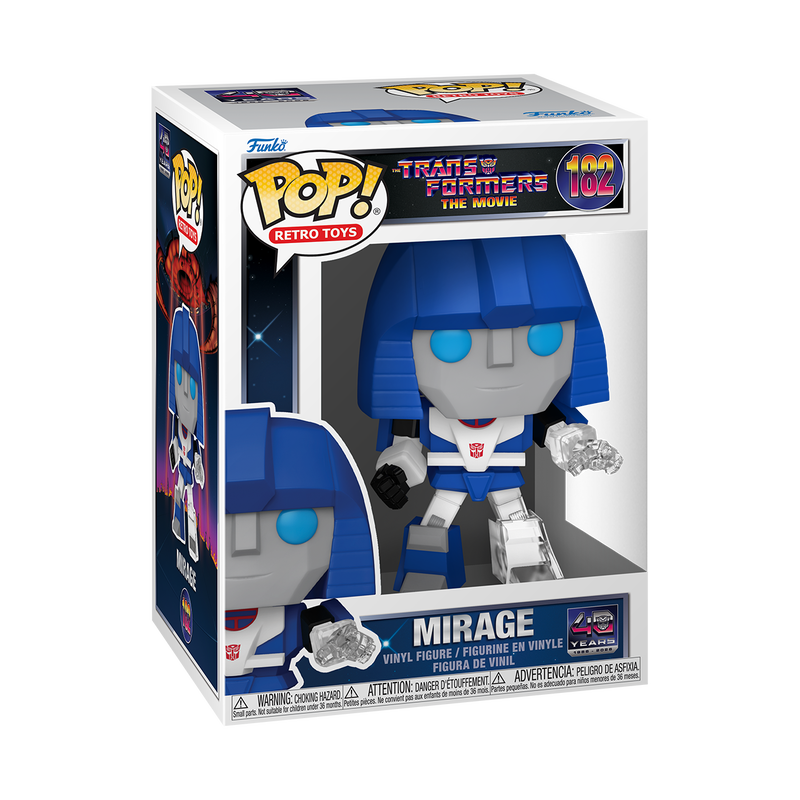 Funko Pop! Retro Toys: Transformers (40th Anniversary) - Optimus Prime / Grimlock / Prowl / Wheeljack / Mirage *PREORDER*