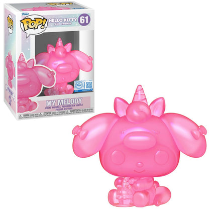 Funko Pop! Sanrio: Hello Kitty & Friends - My Melody (Translucent Pink) #61 [Funko Special Edition] *PREORDER*