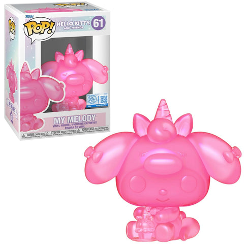 Funko Pop! Sanrio: Hello Kitty & Friends - My Melody (Translucent Pink) #61 [Funko Special Edition] *PREORDER*