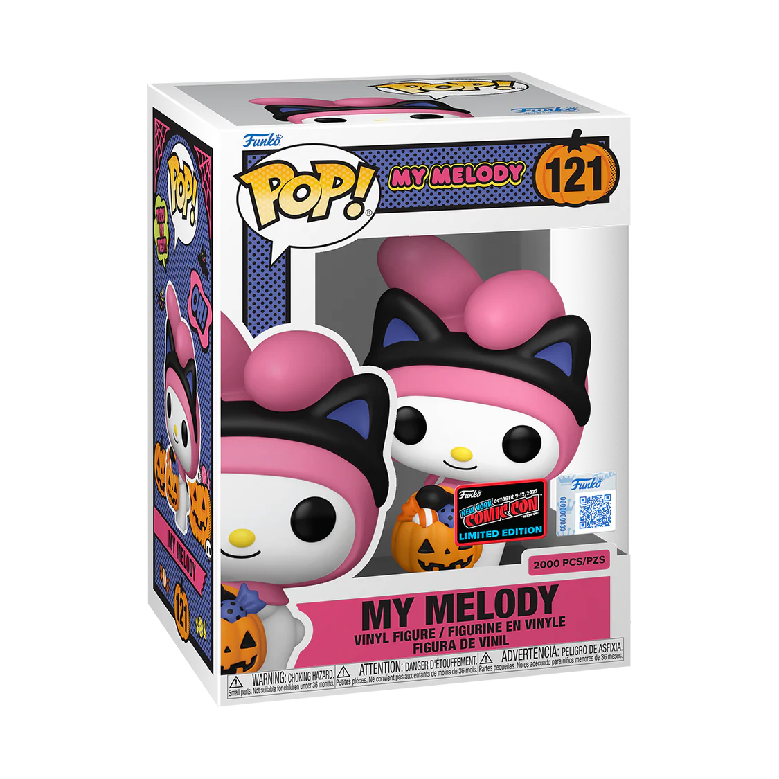 Funko Pop! Sanrio - My Melody with Bucket #121 [2025 New York Comic Con NYCC Official Convention Exclusive] *PREORDER*