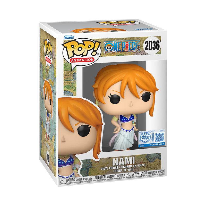 Funko Pop! Anime: One Piece - Nami (Alabasta Arc) #2036 [Funko Special Edition]
