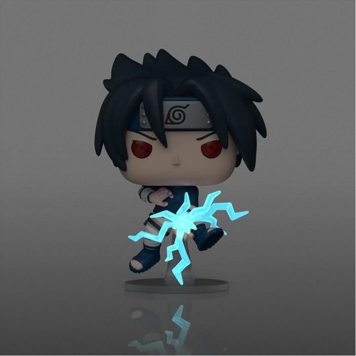 Funko Pop! Anime: Naruto - Plus! Haku #1970 / Sasuke Uchiha #1969 [GITD]
