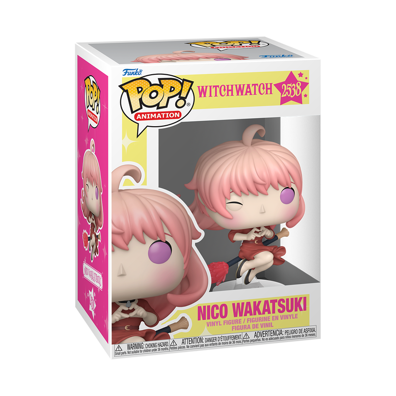 Funko Pop! Anime: Witch Watch - Nico Wakatsuki / Morihito Otogi / Kanshi Kazamatsuri / Keigo Magami / Nemu Miyao *PREORDER*