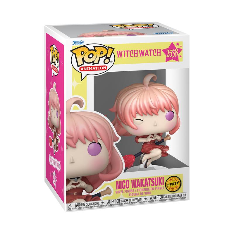 Funko Pop! Anime: Witch Watch - Nico Wakatsuki / Morihito Otogi / Kanshi Kazamatsuri / Keigo Magami / Nemu Miyao *PREORDER*