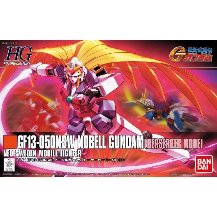 Bandai: Gunpla - Nobell Gundam Berserker Mode [HGFC] 1/144 Model Kit *PREORDER*