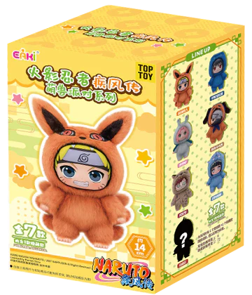 TopToy: Naruto - Beast Party Series Vinyl Face Plush Blind Box