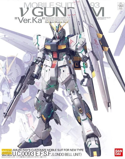 Bandai: Gunpla - V (Nu) Gundam Master Grade [MG] 1/100 Ver.Ka Model Kit *PREORDER*