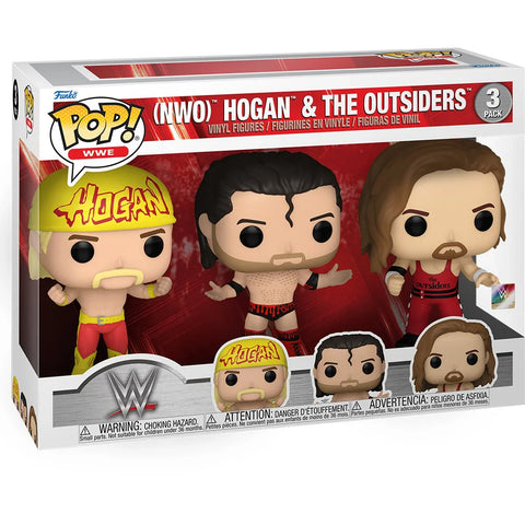 Funko Pop! WWE - (NWO) Hogan & The Outsiders 3pk *PREORDER*