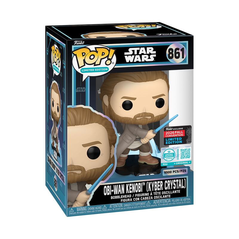 Funko Pop! Star Wars - Obi-Wan Kenobi (Kyber Crystal) #861 [Funko Limited Edition - 9500pcs] *PREORDER*