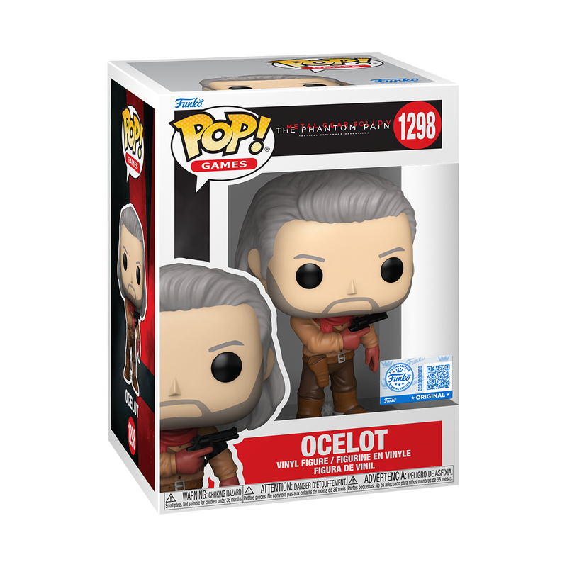 Funko Pop! Games: Metal Gear Solid - Revolver Ocelot #1298 [Funko Special Edition] *PREORDER*
