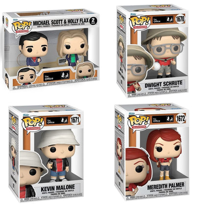 Funko Pop! Television: The Office - Michael Scott & Holly Flax 2pk / Dwight Schrute / Kevin Malone / Meredith Palmer *PREORDER*