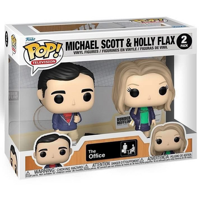 Funko Pop! Television: The Office - Michael Scott & Holly Flax 2pk / Dwight Schrute / Kevin Malone / Meredith Palmer *PREORDER*
