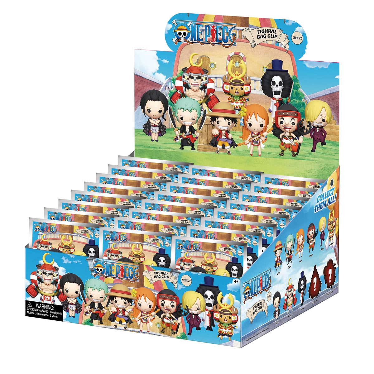 ONE PIECE 3D FOAM BAG CLIP - MYSTERY BLIND BAG [SERIES 2] – MyPops.ca