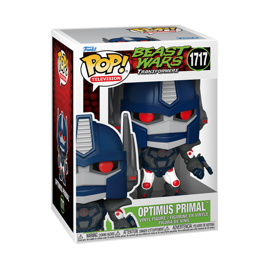 Funko Pop! Television: Transformers Beast Wars - Optimus Prime / Rhinox / Megatron / Blackarachnia