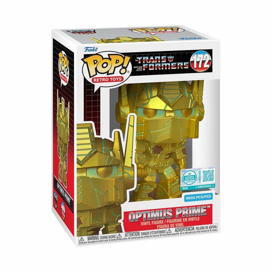 Funko Pop! Retro Toys: Transformers - Optimus Prime (Gold) #172 [Funko Limited Edition - 9,500pcs] *PREORDER*
