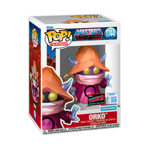 Funko Pop! Masters Of The Universe - Orko (Facet) #1744 [2025 New York Comic Con NYCC Official Convention Exclusive] *PREORDER*