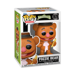 Funko Pop! Television: The Muppets - Deluxe Kermit with Banjo / First Mate Piggy / Fozzie Bear / Gonzo / Pepe The Prawn (Flocked) *PREORDER*