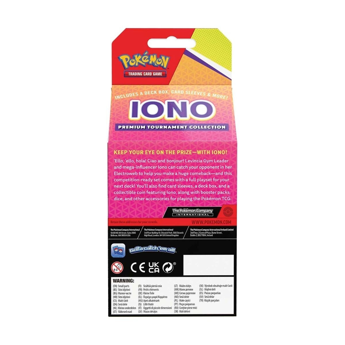 Pokemon TCG - Iono Premium Tournament Collection Box