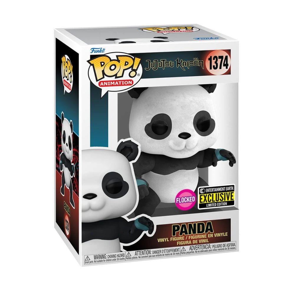 Funko Pop! Anime: Jujutsu Kaisen - Panda (Flocked) #1374 [Exclusive]
