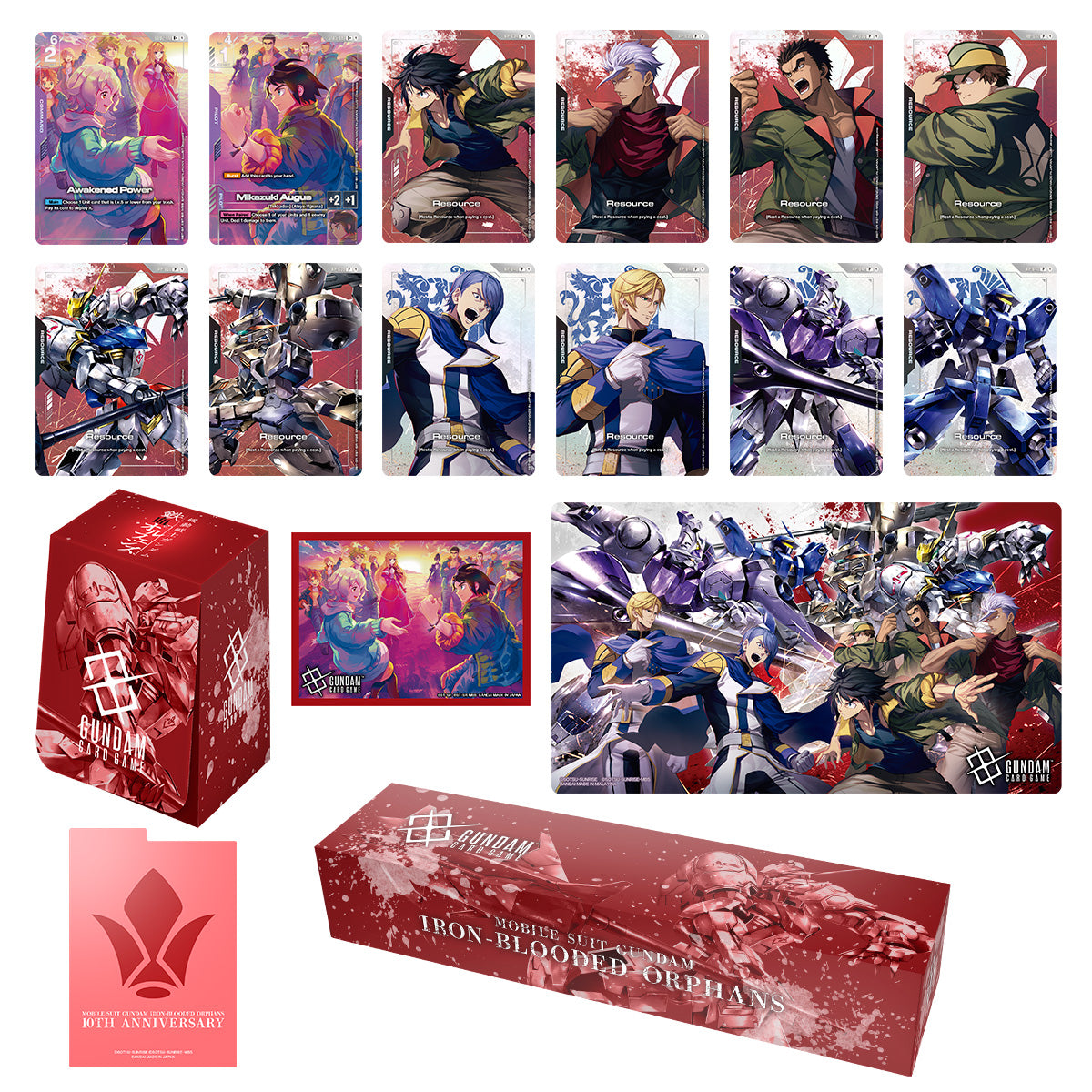 Gundam CG - Premium Card Collection Mobile Suit Gundam Iron-Blooded Orphans Accessory Set [PB02] *PREORDER*