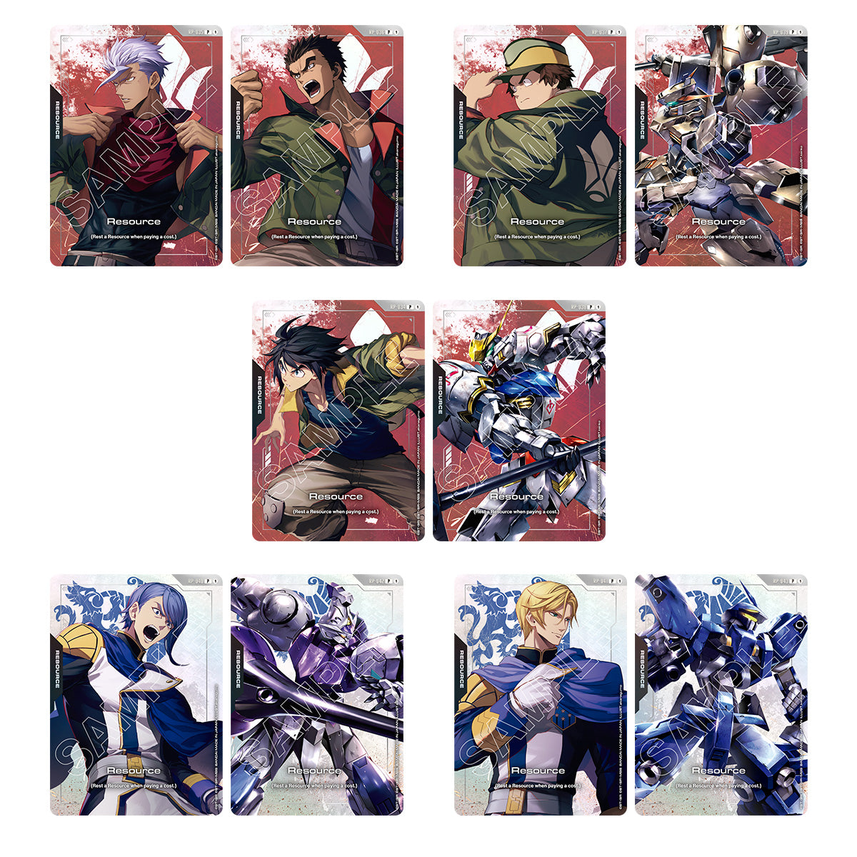 Gundam CG - Premium Card Collection Mobile Suit Gundam Iron-Blooded Orphans Accessory Set [PB02] *PREORDER*