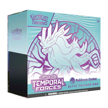 Pokemon TCG: Scarlet & Violet - Temporal Forces Elite Trainer Box (ETB) [Pokemon Center Exclusive]