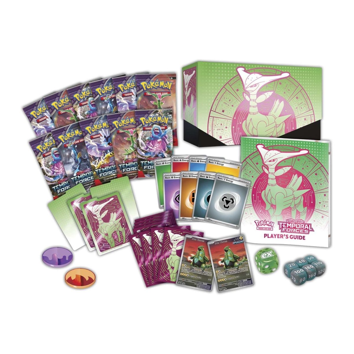 Pokemon TCG: Scarlet & Violet - Temporal Forces Elite Trainer Box (ETB) [Pokemon Center Exclusive]