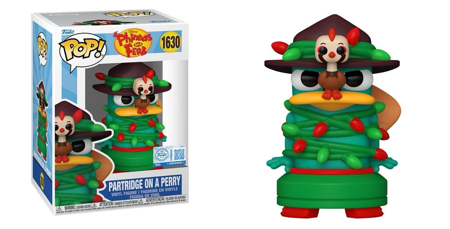 Funko Pop! Animation: Phineas & Ferb - Partridge On A Perry / Perry The Platypus