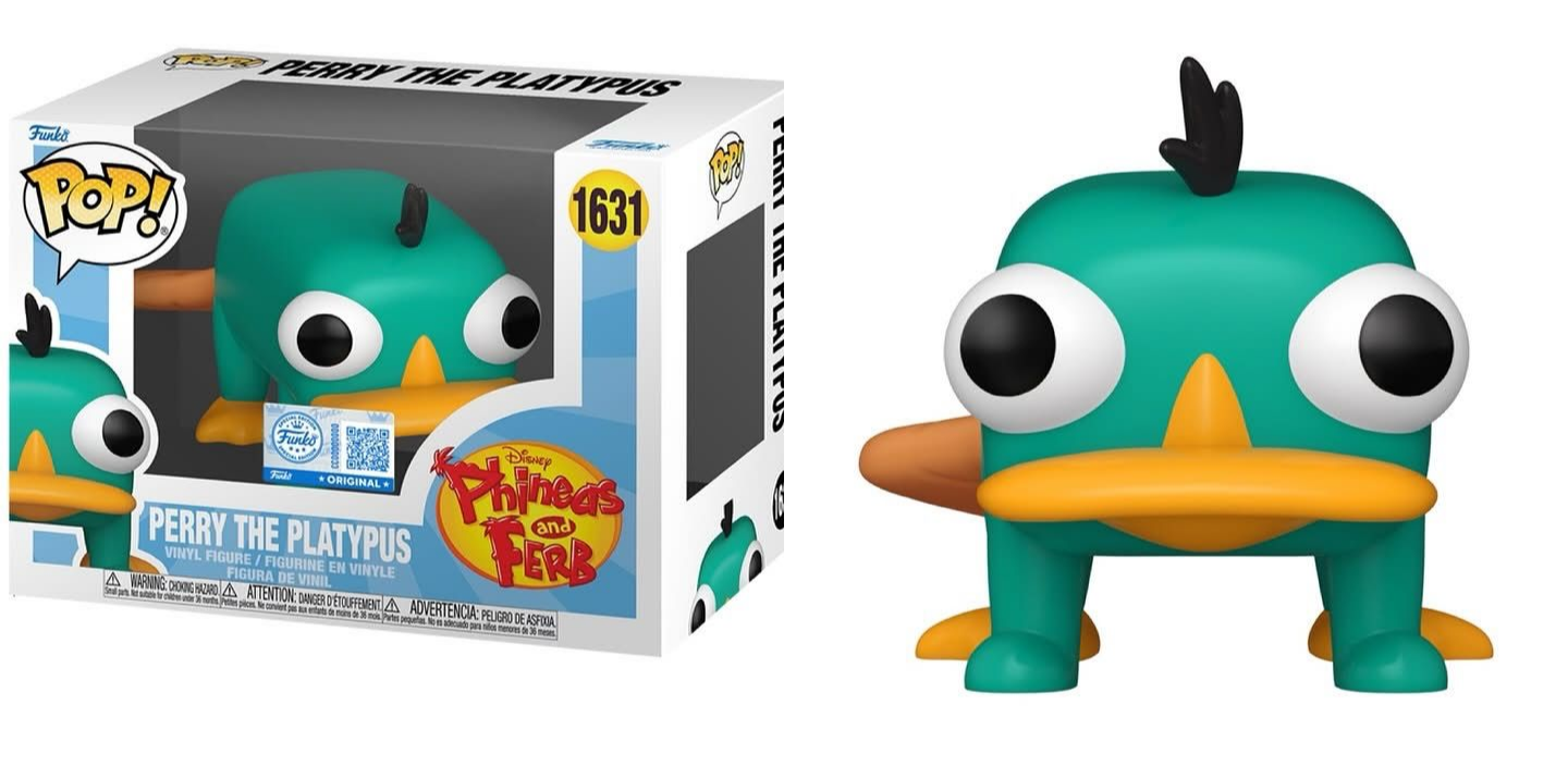 Funko Pop! Animation: Phineas & Ferb - Partridge On A Perry / Perry The Platypus