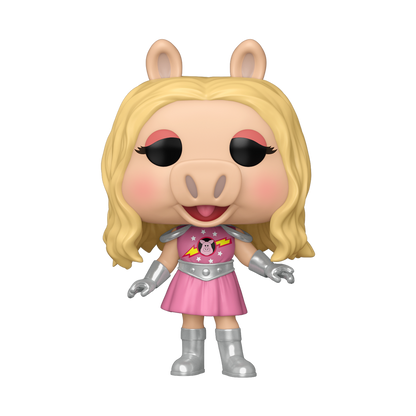 Funko Pop! Television: The Muppets - Deluxe Kermit with Banjo / First Mate Piggy / Fozzie Bear / Gonzo / Pepe The Prawn (Flocked) *PREORDER*