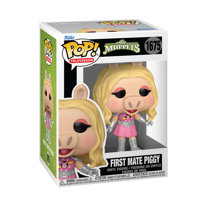 Funko Pop! Television: The Muppets - Deluxe Kermit with Banjo / First Mate Piggy / Fozzie Bear / Gonzo / Pepe The Prawn (Flocked) *PREORDER*