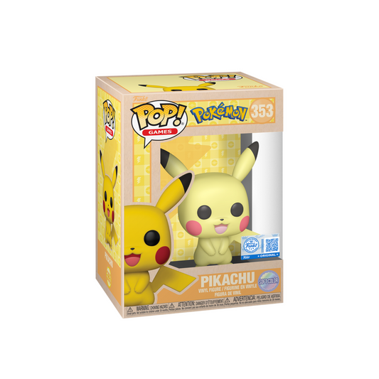Funko Pop! Games: Pokemon - Pikachu (Soft Colour) #353 [Funko Special Edition]