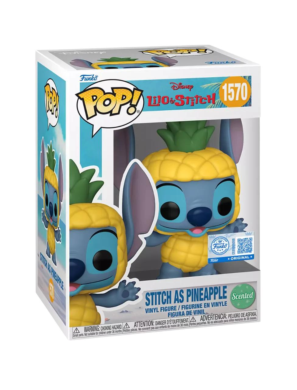 Funko Pop! Disney: Lilo & Stitch - Stitch As Pineapple #1570 [Funko Special Edition]