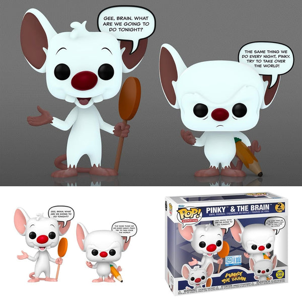 コミック・アニメ Funko Pop Pinky & brain Funko POP! Animation ~ PINKY & THE BRAIN FIGURE SET ~ GREAT