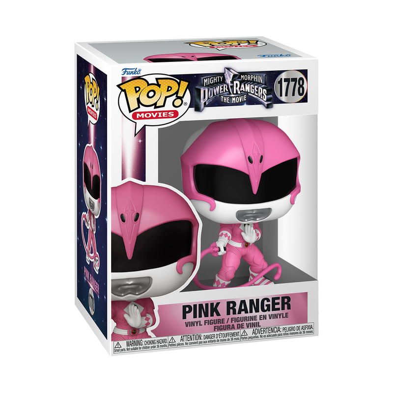 Funko Pop! Movies: Power Rangers - Yellow [GITD] / White / Red / Pink / Blue / Black
