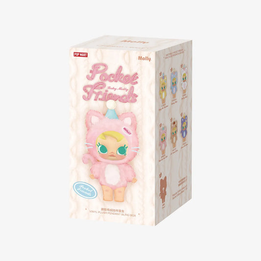 Popmart: Baby Molly - Pocket Friends Series Vinyl Plush Pendant Blind Box
