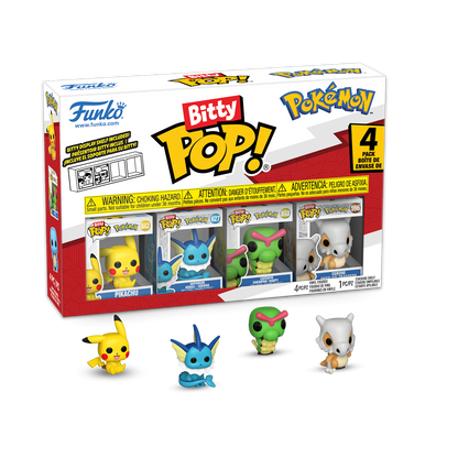 Funko Pop! Bitty Pop - Pokemon 4pk