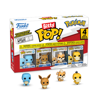 Funko Pop! Bitty Pop - Pokemon 4pk