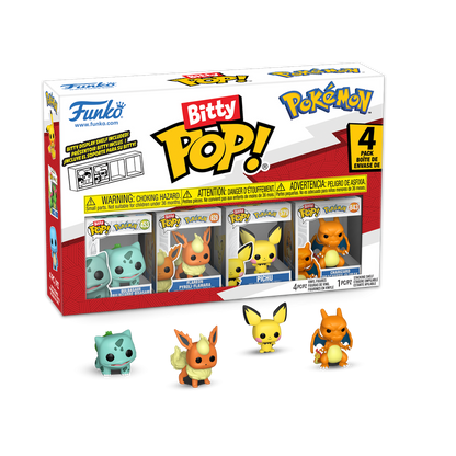 Funko Pop! Bitty Pop - Pokemon 4pk