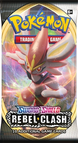 Pokemon TCG: Sword & Shield - Rebel Clash Single Booster Pack