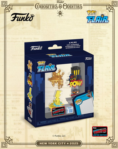 Funko Pop! Funko - Pop! Flair 4pk [2025 New York Comic Con NYCC Official Convention Exclusive] *PREORDER*