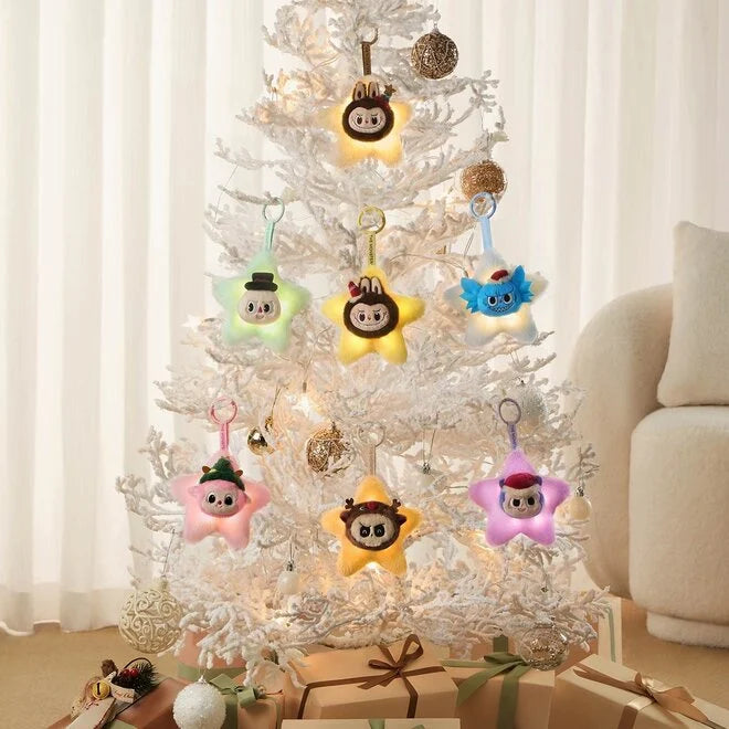 PopMart: The Monsters (Labubu) - Classic Series Sparkly Plush Pendant Blind Box