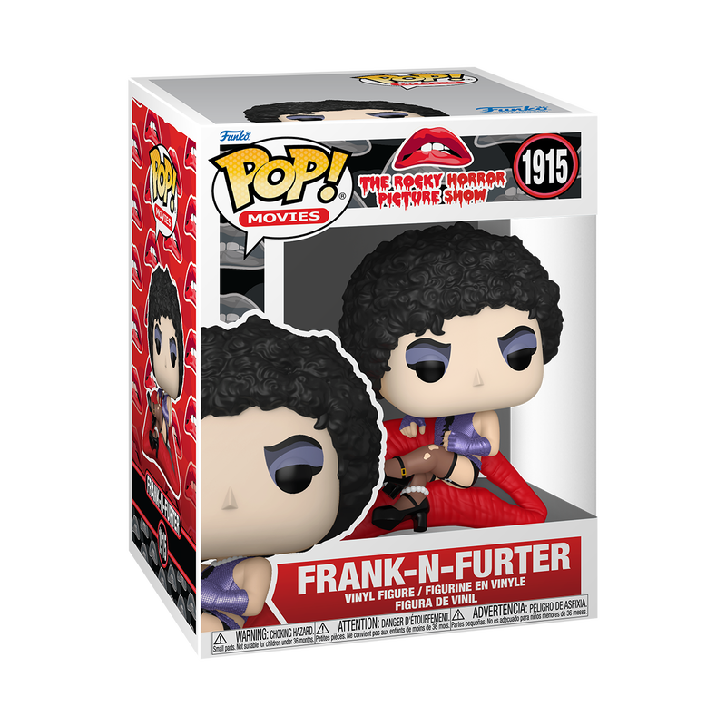 Funko Pop! Movies: The Rocky Horror Picture Show - Eddie / Frank-N-Furter (In Hospital Gown) / Magenta / RIff Raff / Frank-N-Furter (Premium) / Columbia