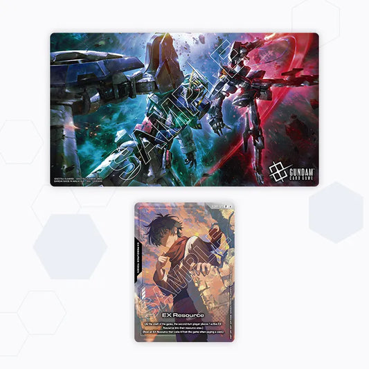 Gundam CG - Playmat and Card Set Mobile Suit Gundam 00 *PREORDER*