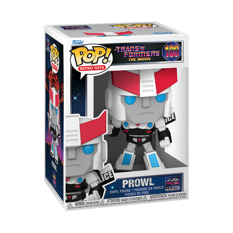 Funko Pop! Retro Toys: Transformers (40th Anniversary) - Optimus Prime / Grimlock / Prowl / Wheeljack / Mirage *PREORDER*