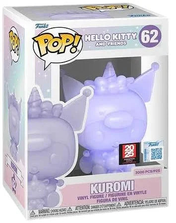Funko Pop! Sanrio - Kuromi (Translucent Purple) #62 LIMITED 3000 [2025 Animation Expo Exclusive]